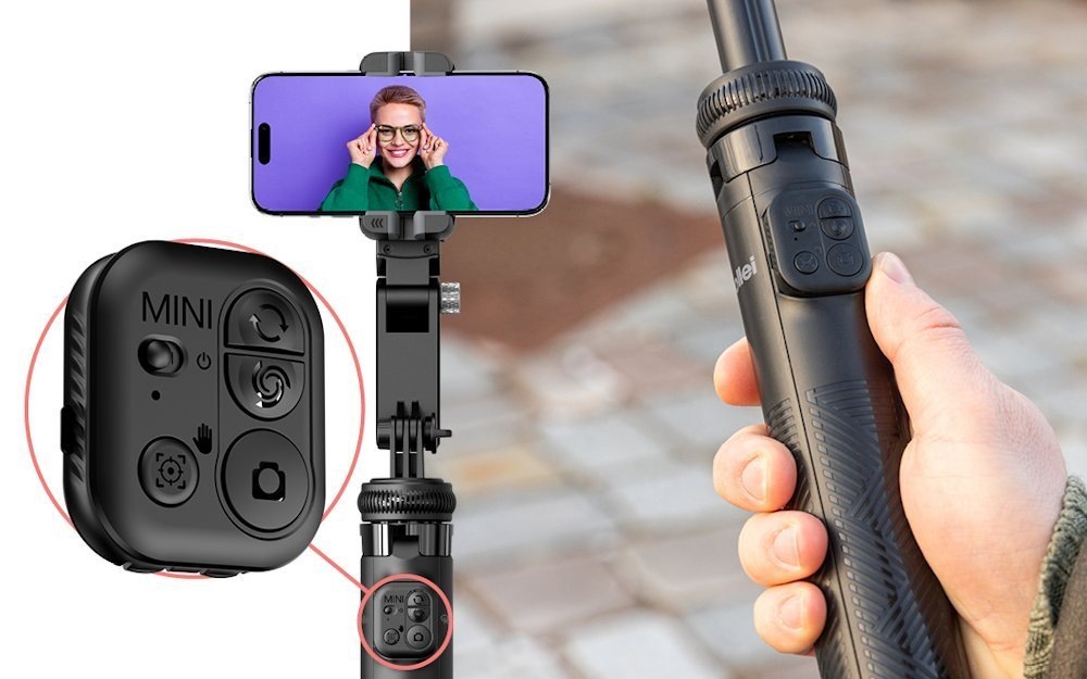 Stativ Rollei Easy Creator Gimbal AI-Tracking černý