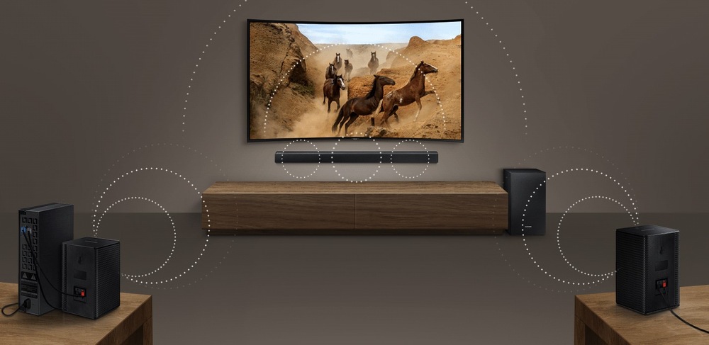 Soundbar Samsung HWR450 černý Soundbar Samsung HWR450 černý