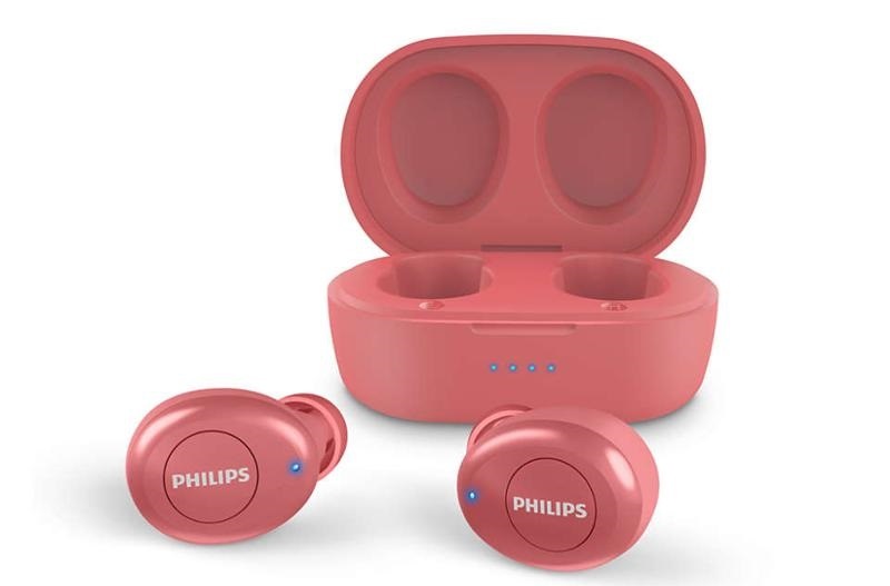 Sluchátka Philips TAT2205RD červená
