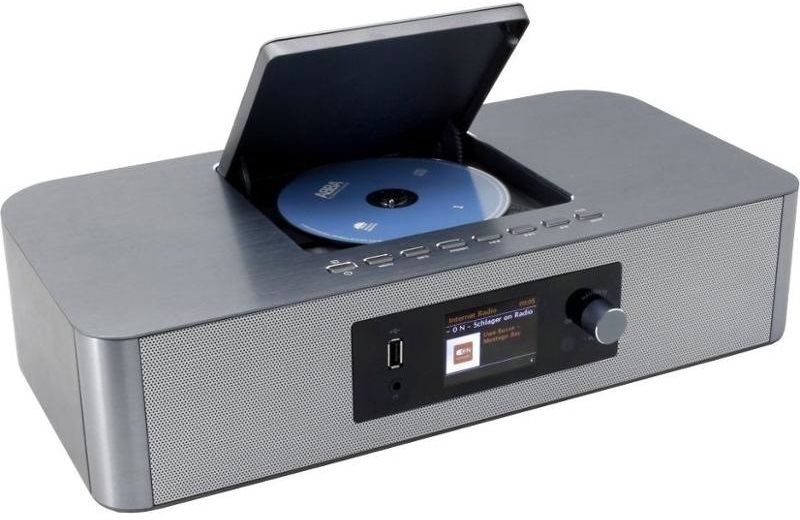 Internetový radiopřijímač s DAB+ Soundmaster HighLine ICD2020 stříbrný
