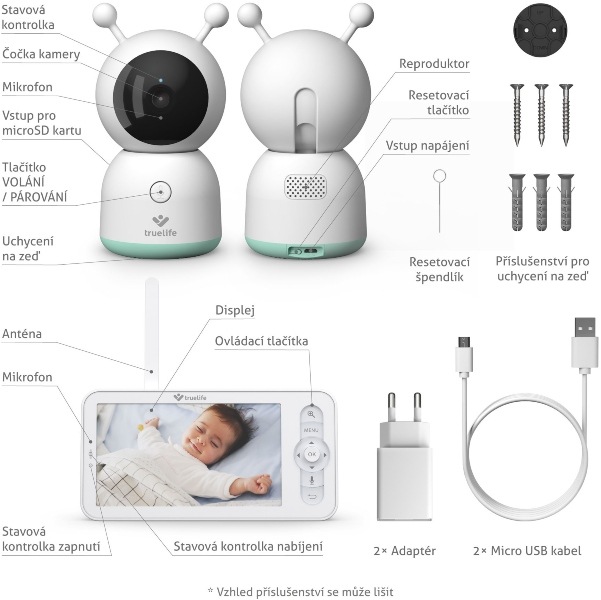 TrueLife NannyCam R7 Dual Smart