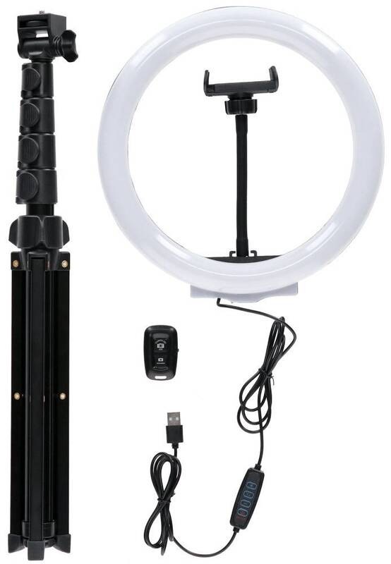LED světlo Rollei, 120x LED, bílé, 10W, 3200/4500/5500K, stativ, dálkové ovládání