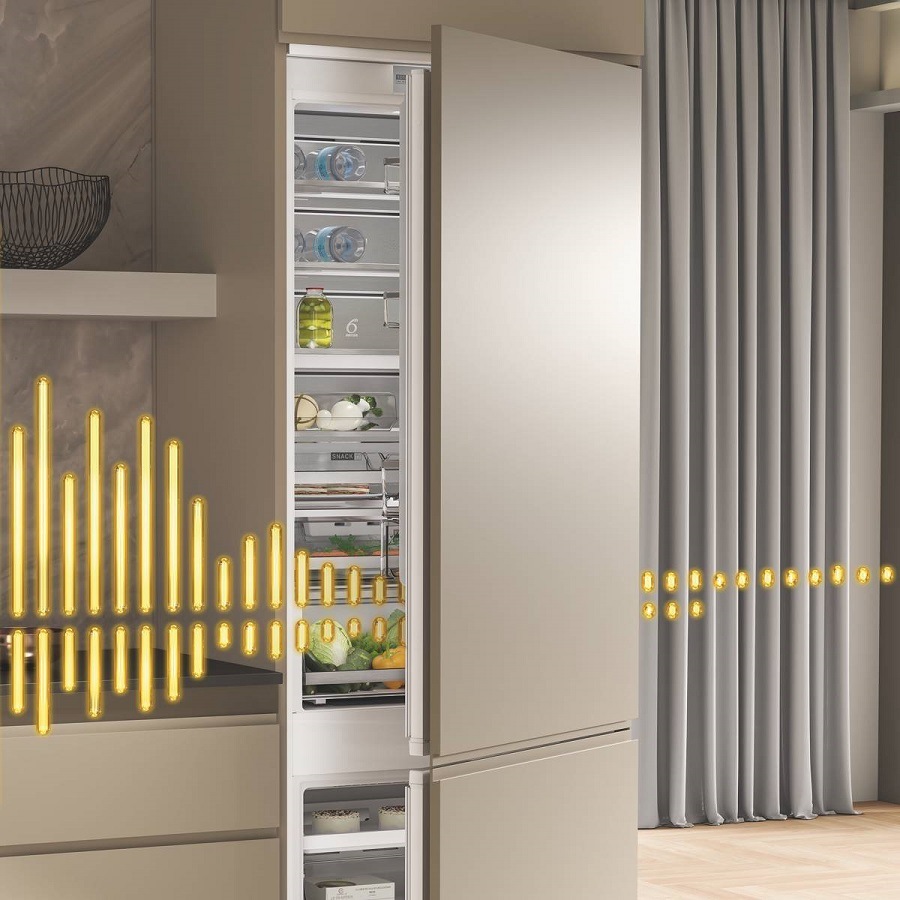 Chladnička kombinovaná Whirlpool WT70E 832 X, NoFrost, volně stojící, hlučnost 43 dB
