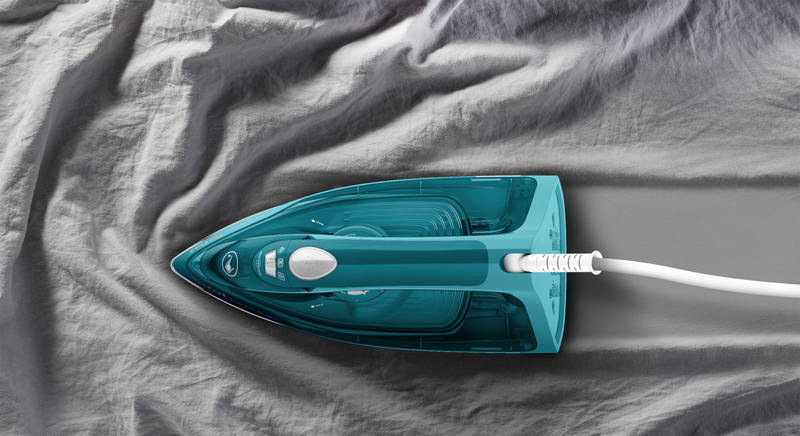 Žehlička Tefal Express Steam FV2867E0 tyrkysová