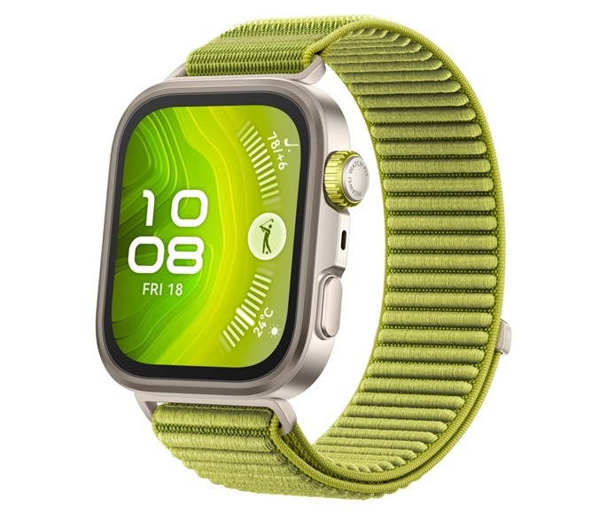 Chytré hodinky Huawei Watch Fit 4 Pro NFC zelené