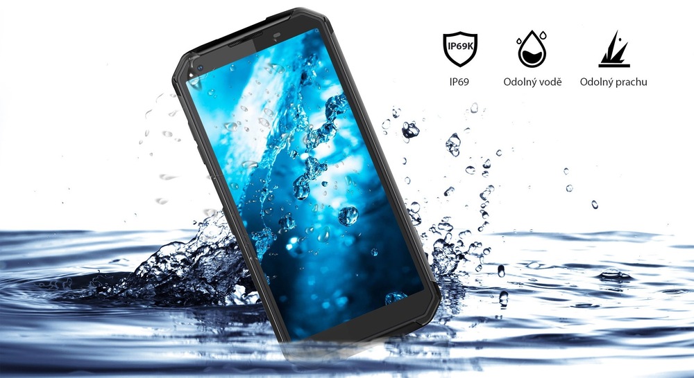 Mobilní telefon iGET BLACKVIEW GBV9500 Plus Dual SIM černý