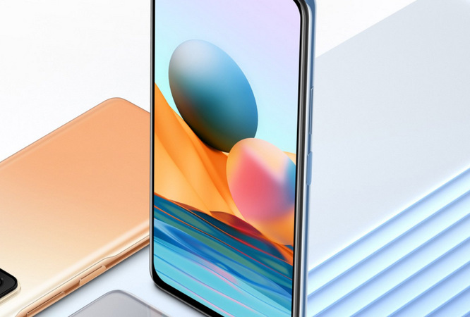 Mobilní telefon Xiaomi Redmi Note 10 Pro 8 GB / 256 GB modrý