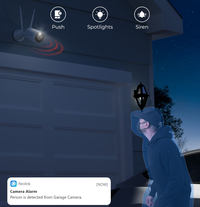 Reolink W330 RLC-810WA Wi-Fi, bílá