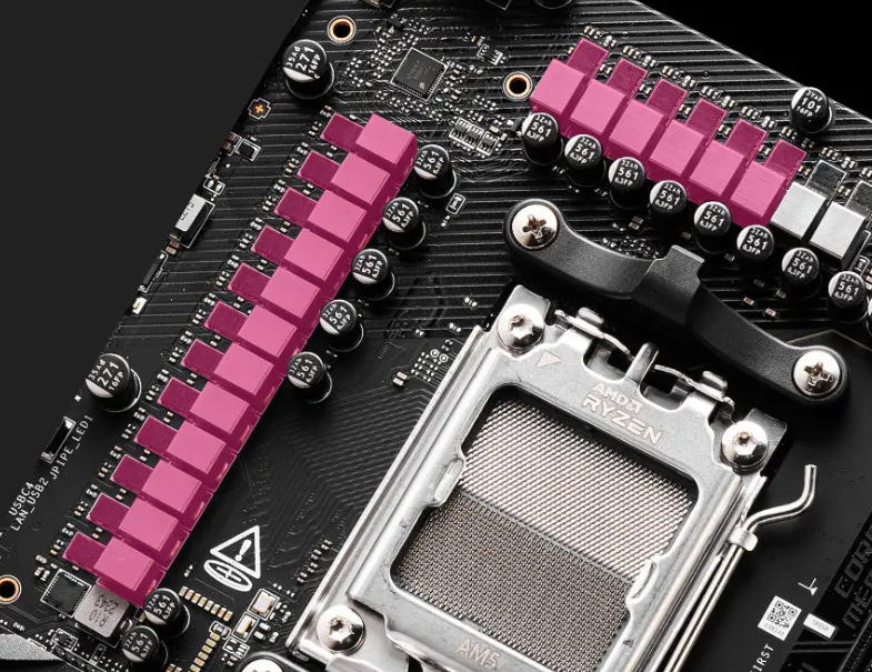 Základní deska MSI MPG X870E CARBON WIFI MSI MPG X870E CARBON využívá 18+2+1fázové napájení