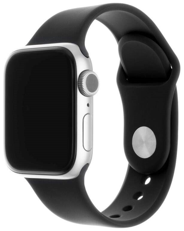 Řemínek FIXED Silicone Strap na Apple Watch 38/40/41 mm černý