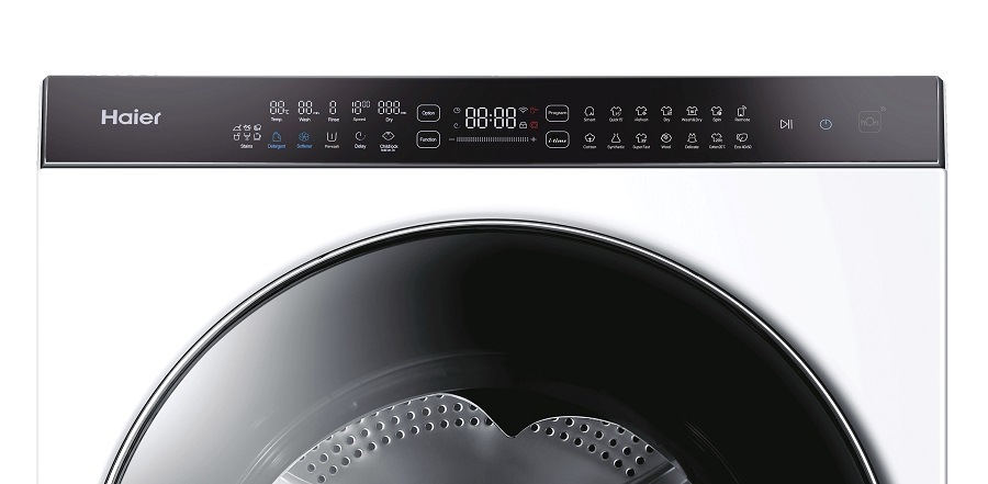 Pračka se sušičkou Haier SuperDrum HWD100BD1499U1N bílá