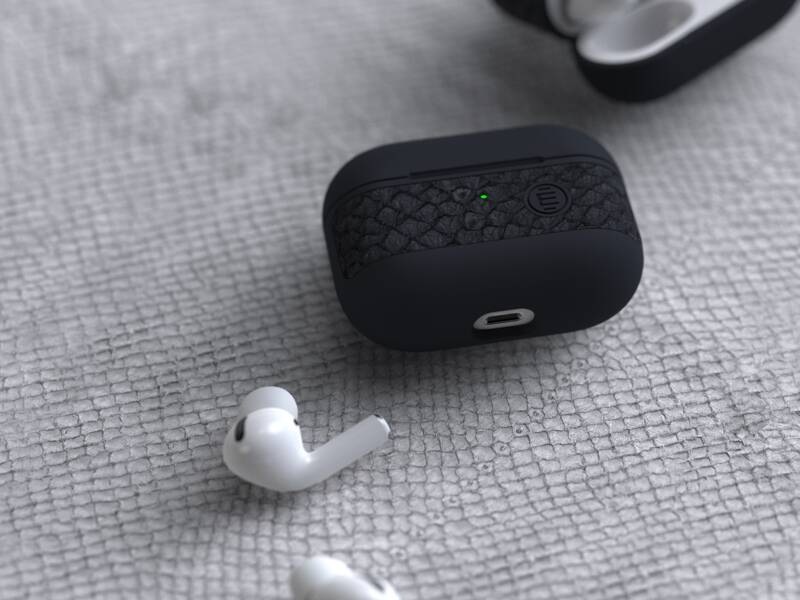 Pouzdro Njord Vindur na Apple Airpods Pro šedé Pouzdro Njord Vindur na Apple Airpods Pro šedé