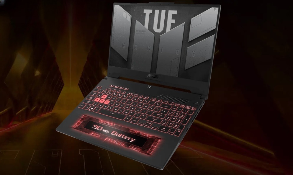 Notebook Asus TUF Gaming A15 šedý Notebook Asus TUF Gaming A15 šedý