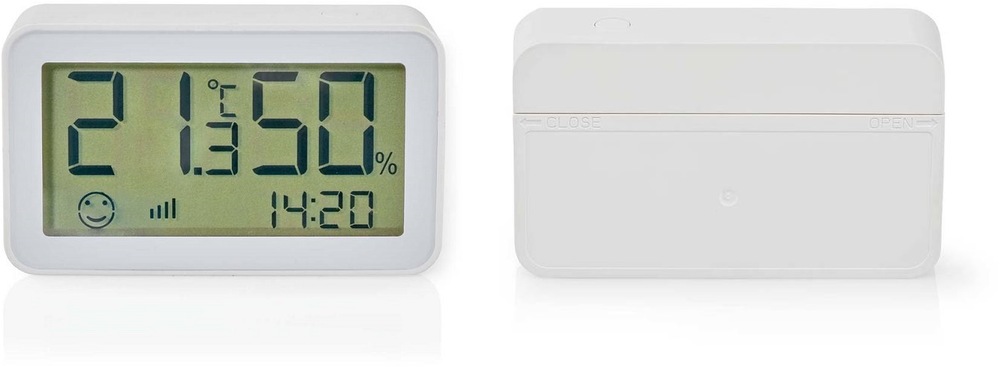 Senzor Nedis SmartLife snímač klimatických podmínek, Zigbee 3.0 Nedis SmartLife ZBSC30WT