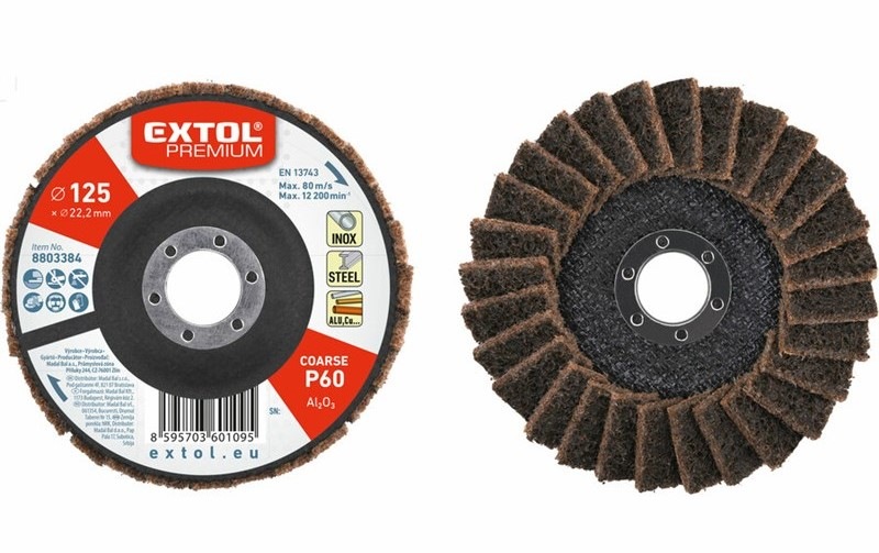 Lamelový kotouč Extol Premium 8803384 125mm, P60