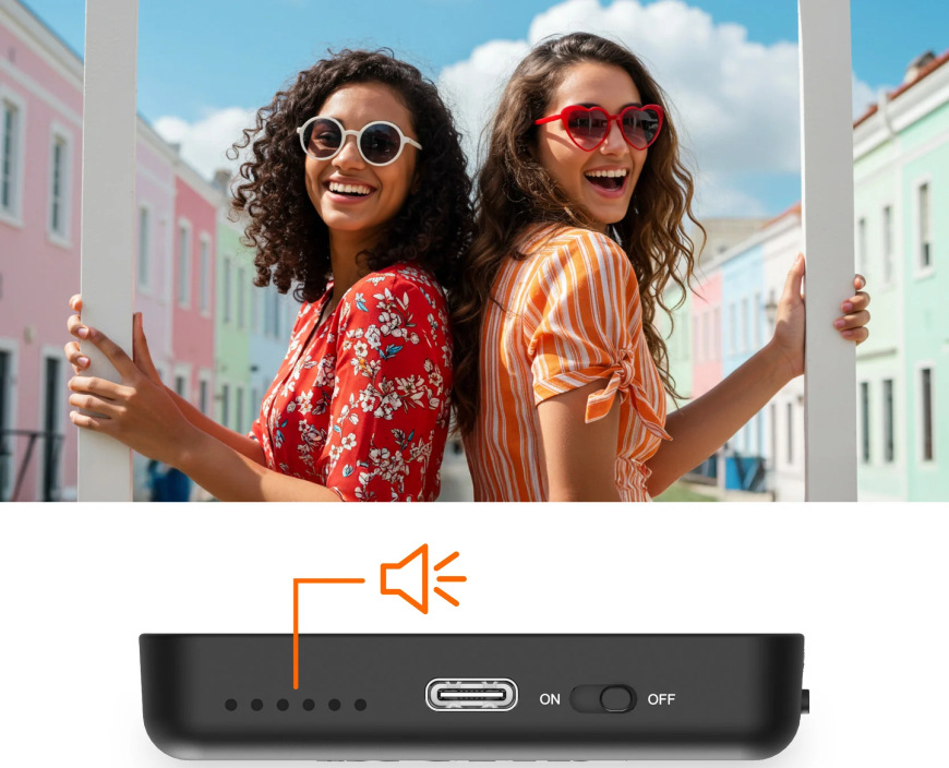 Rollei Easy Creator Selfie Monitor, černá