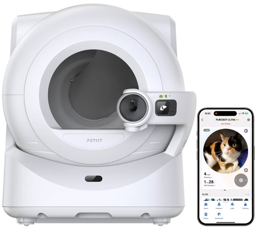 Chytrý záchod Petkit Purobot ULTRA s AI kamerou - bílý