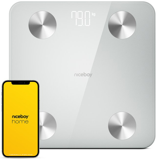 Osobní váha Niceboy SmartScale 2 White