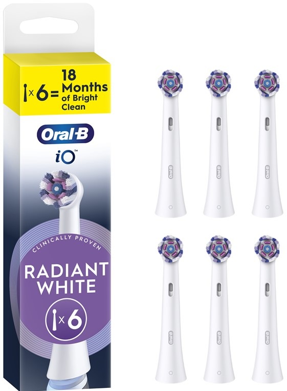 Originální náhradní hlavice Oral-B iO Radiant White