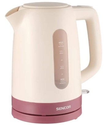 Rychlovarná konvice Sencor SWK 1733RS 1,7 l růžová/béžová Rychlovarná konvice Sencor SWK 1733RS