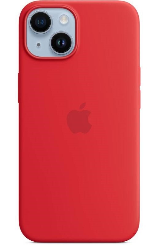 Kryt na mobil Apple Silicone Case s MagSafe pro iPhone 14 - (PRODUCT)RED