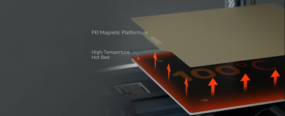 3D tiskárna Elegoo Neptune 4 černá 3D tiskárna Elegoo Neptune 4 černá