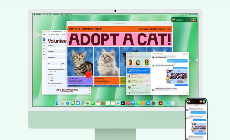 Počítač All In One Apple iMac 24" M4 8× CPU 8× GPU, 16 GB, 256 GB - stříbrný CZ