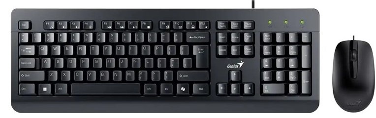 Klávesnice s myší Genius KM-160 - černá