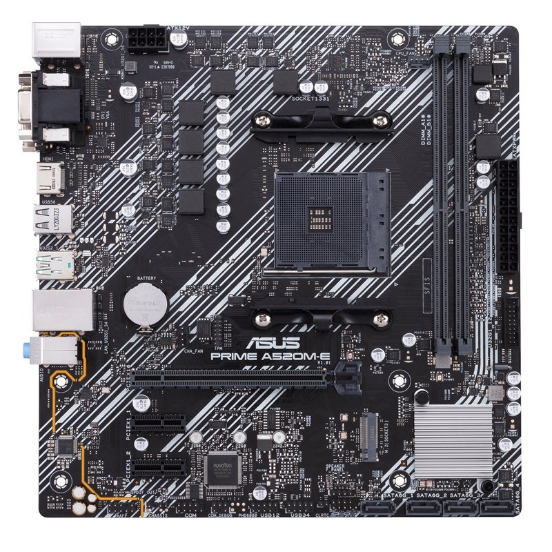 MB Asus PRIME A520M-E/CSM AMD AM4, mATX