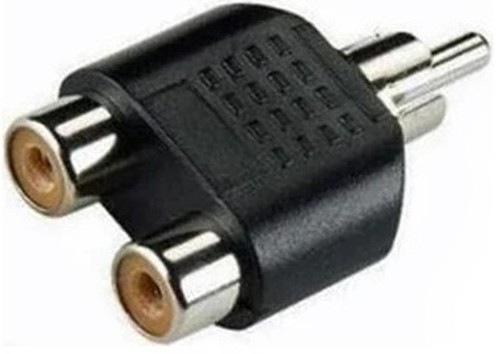 Adaptér PremiumCord kjr-05 s jedním Cinch male a dvěma Cinch female