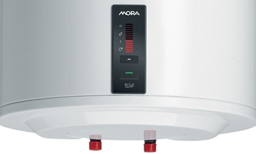 Ohřívač vody Mora EOMKU 50 SKSM Ohřívač vody Mora EOMKU50SKSM, bílá, detail