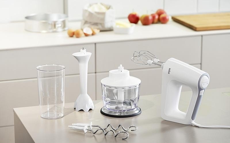 Ruční šlehač Braun MultiMix 3 HM 3135 bílý Ruční šlehač Braun MultiMix 3 HM 3135 bílý