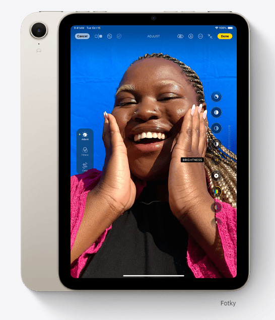 Dotykový tablet Apple iPad mini (2024) Wi-Fi 512 GB - hvězdně bílý