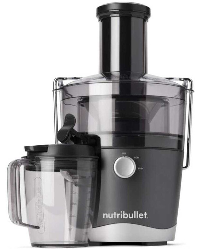 Odšťavňovač Nutribullet NBJ100.G z čelní strany