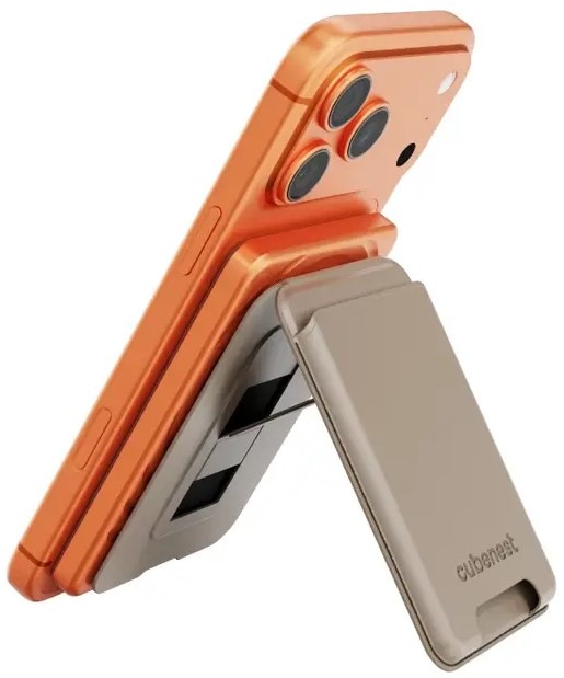 Powerbanka Cubenest SlimDual MagSafe Qi2 5000 mAh oranžová