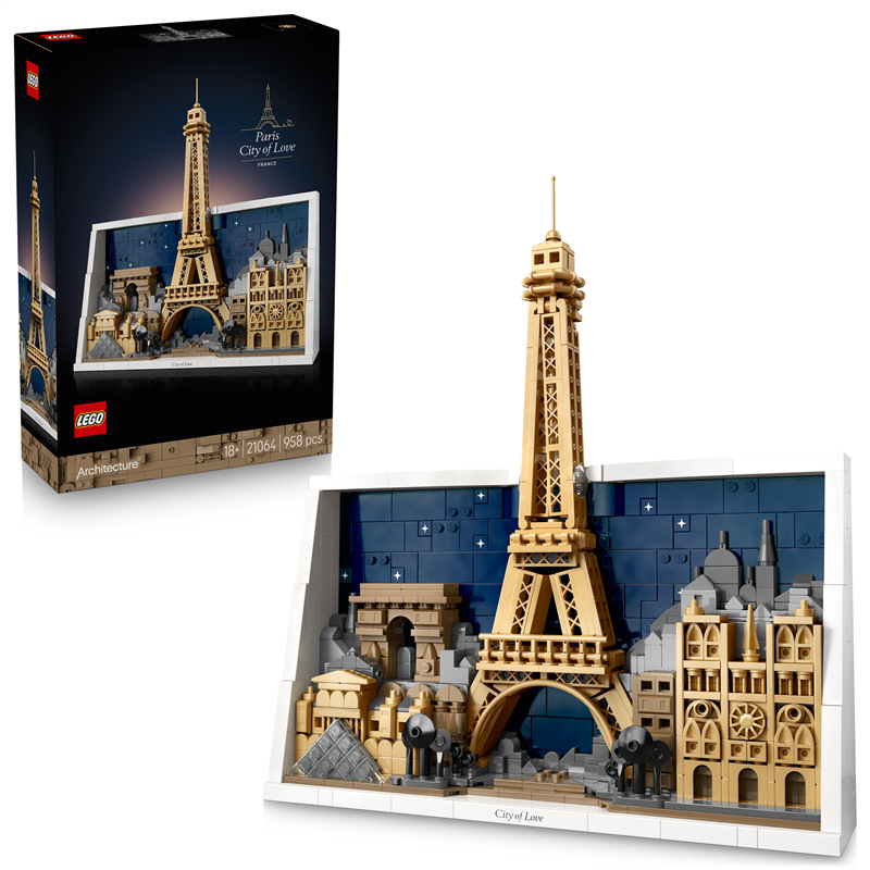 Stavebnice LEGO® Architecture 21064 Paříž – město lásky