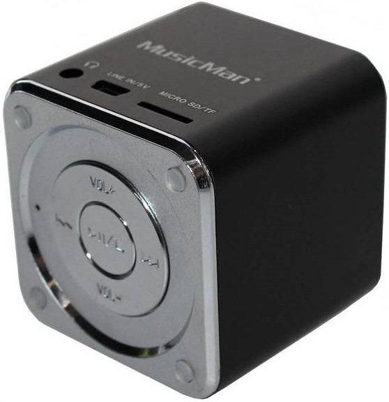 Přenosný reproduktor Technaxx Mini MusicMan černý