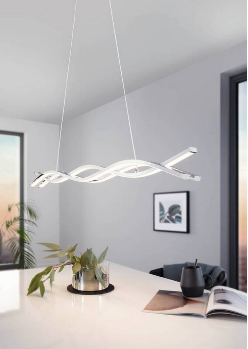 Závěsné svítidlo Eglo Lasana 2, LED, 3x13W chrom Eglo Lasana 2, LED, 3x13W (96102) chrom