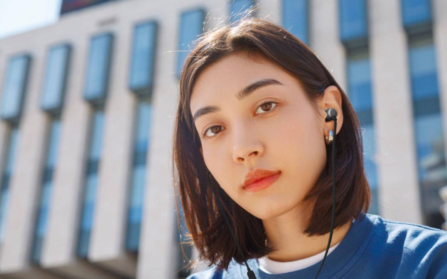 Sluchátka JBL Tune 305 USB-C - červená