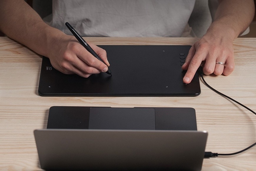Grafický tablet XPPen Deco 01 v3 černý