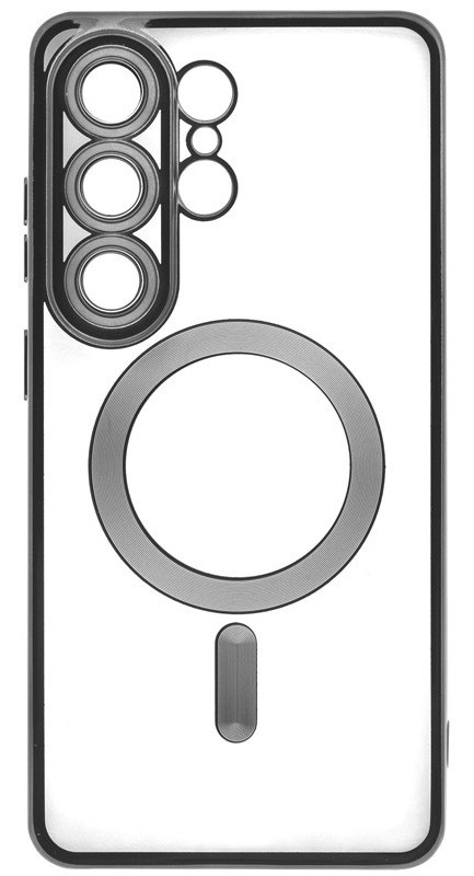 Kryt na mobil WG na Samsung Galaxy S26 Ultra, průhledná a černá barva