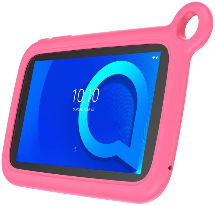 Dotykový tablet ALCATEL 1T 7 2021 KIDS + ochranný obal černý/růžový