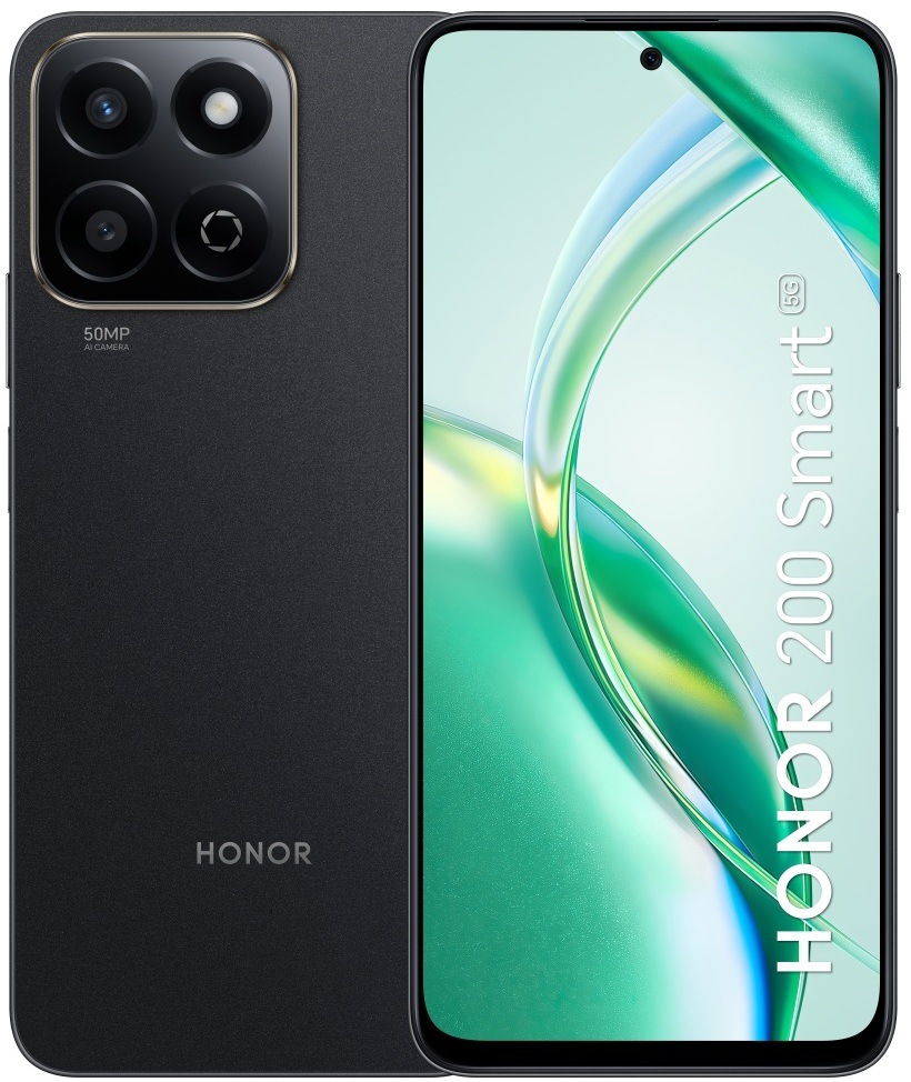 Mobilní telefon HONOR 200 Smart 5G 4 GB / 256 GB černý