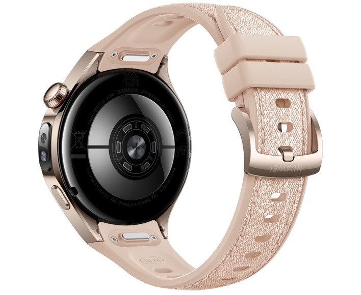Chytré hodinky Huawei Watch 5 42 mm LTE NFC - Gold + Titanium Strap zlaté