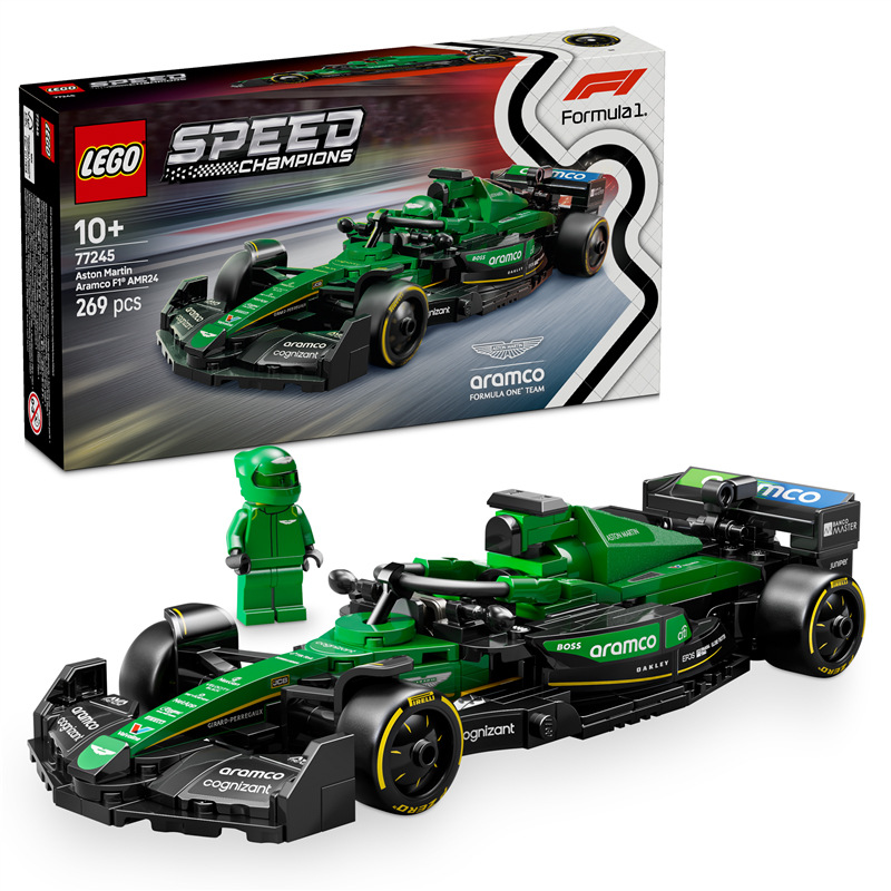 Stavebnice LEGO® Speed Champions 77245 Závodní auto Aston Martin Aramco F1® AMR24