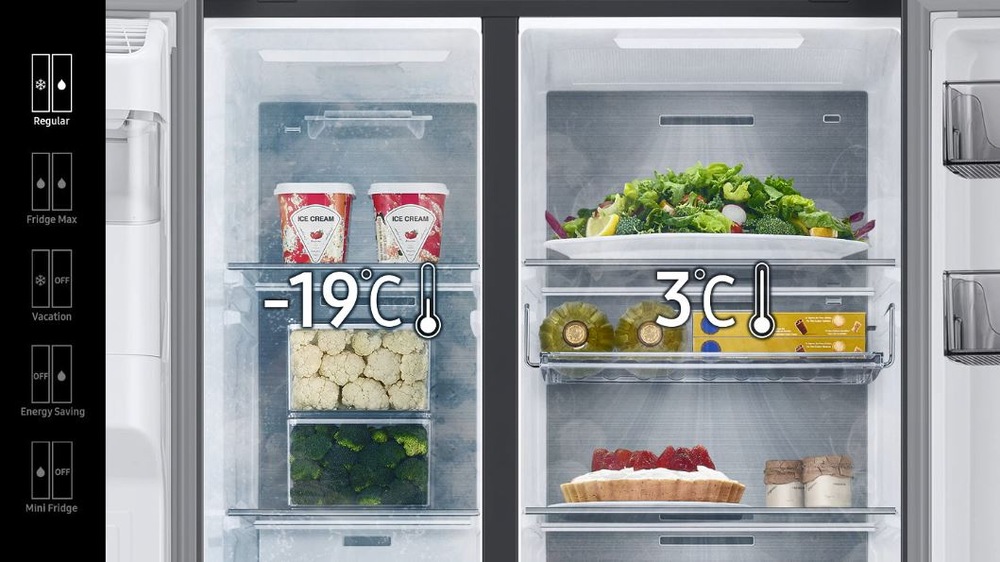Americká lednice Samsung RS68A8842SL/EF stříbrná