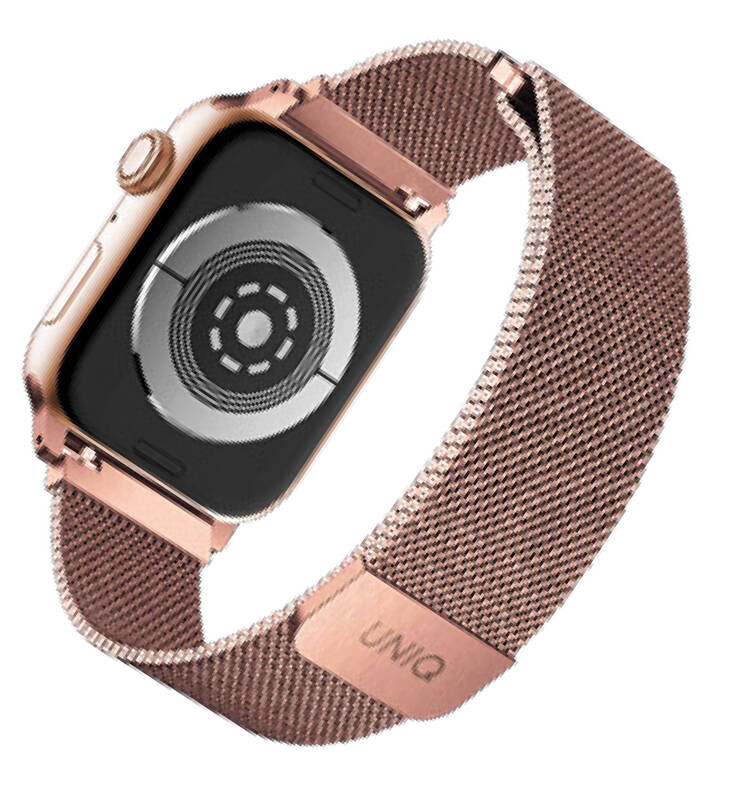 Řemínek Uniq Dante na Apple Watch 38/40/41mm růžový Řemínek Uniq Dante na Apple Watch 38/40/41mm růžový