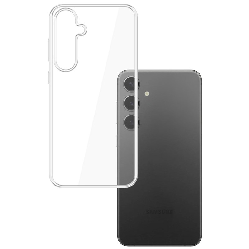 Kryt na mobil 3mk Clear Case na Samsung Galaxy S25 průhledný