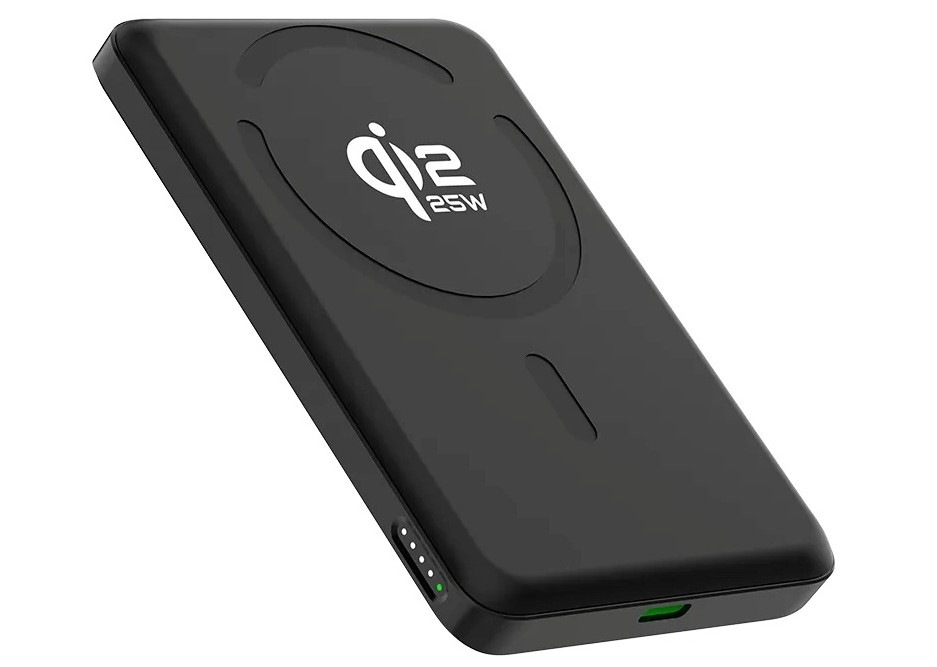 Powerbanka ERPOWER Twiggy Qi2 10000 mAh má výkonný USB-C port s podporou Power Delivery 35 W