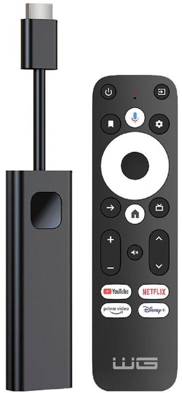 Multimediální centrum WG Smart TV Stick černý